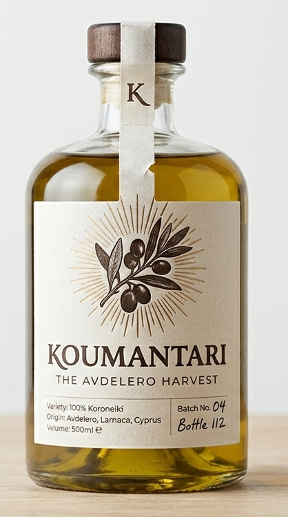 Koumandari 2025 Harvest — 500 ml bottle
