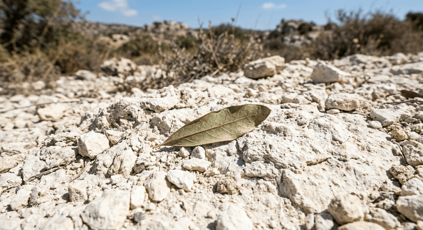 A cicada-notched olive leaf